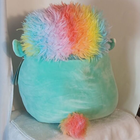 Squishmallows Squish Doo "Kennedy" 14" Rainbow Unicorn Plush - Picture 3 of 6